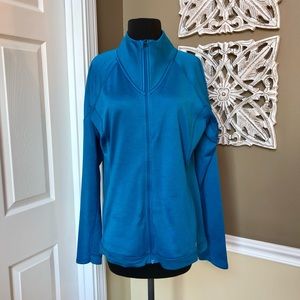 ⭐️ Champion Fleece Performance DuoFold Warm Control Jacket Size LARGE